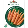 thumbnail image 1 of Burpee Organic Nantes Half Long Carrot Vegetable Seed, 1-Pack, 1 of 6