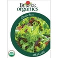 thumbnail image 1 of Burpee Organics Classic Mix Mesclun Seeds - Non-GMO, Organic Vegetable Gardening Seeds, 1.5g, 1-Pack, 1 of 6