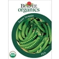 thumbnail image 1 of Burpee Organics Super Snappy Pea Seeds - Non-GMO, Snap Pea, Organic Vegetable Gardening Seeds, 21g, 1-Pack, 1 of 6