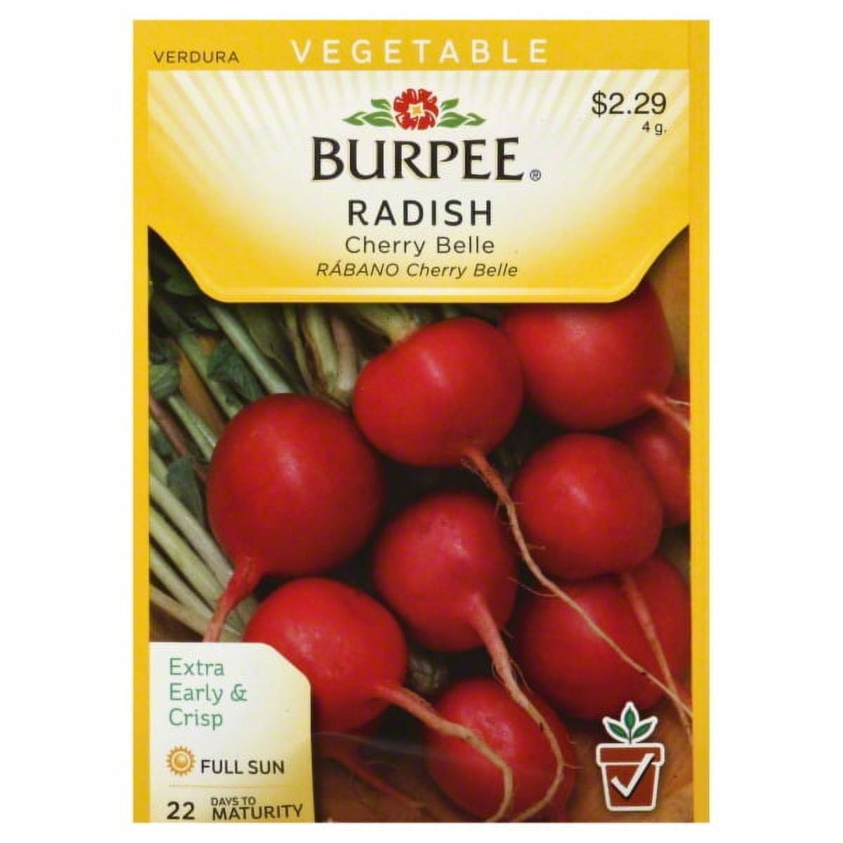 BurpeeRadish, Cherry Belle Seed Packet