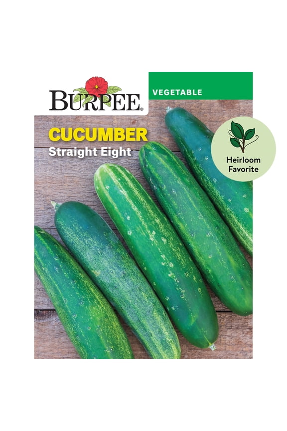 Straight Eight Heirloom Cucumber Seed, 1-Pack