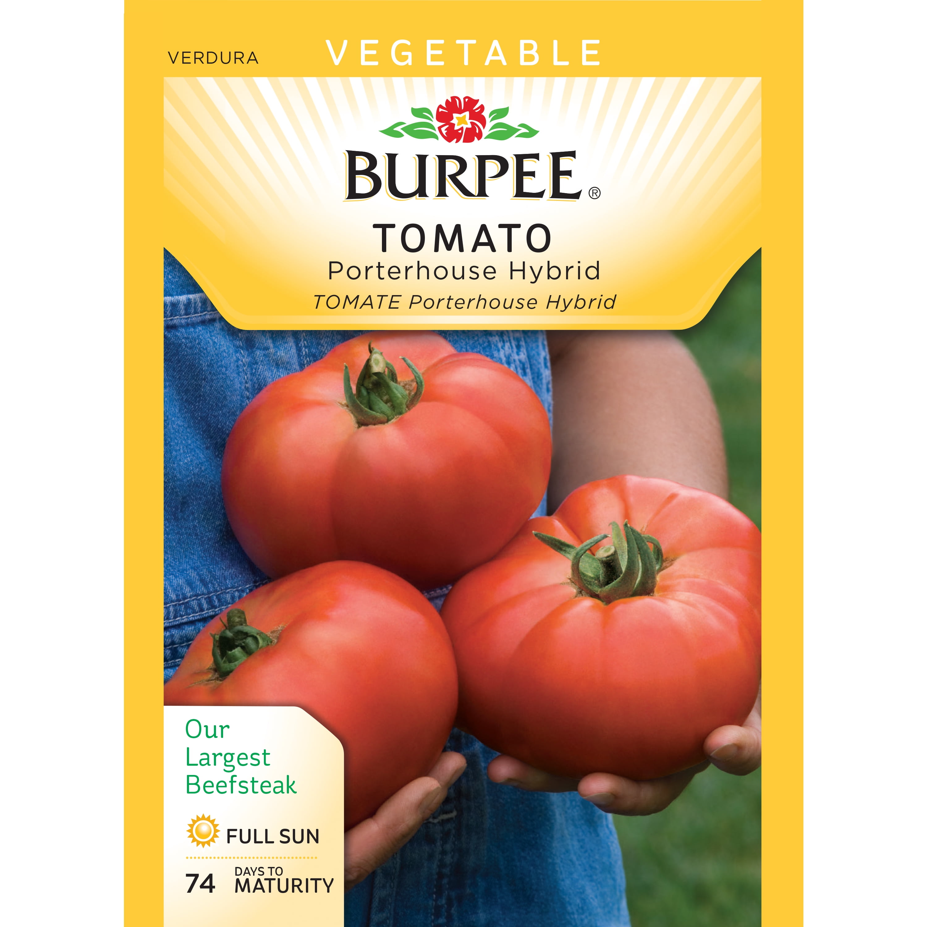 BurpeeTomato, Porterhouse Hybrid Seed Packet