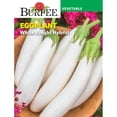 thumbnail image 1 of Burpee White Knight Hybrid Eggplant Vegetable Seed, 1-Pack, 1 of 6