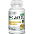 thumbnail interactive-video image 1 of Burpless Cod Liver Oil Supplement | 100 Ct | Omega 3 Fish Oil | EPA & DHA | Vitamins A & D | DR MARTIN'S NUTRITION, 1 of 7