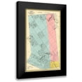 thumbnail image 1 of Burr 16x24 Black Modern Framed Museum Art Print Titled - Hamilton New York Landowner - Burr 1829, 1 of 5