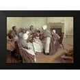 thumbnail image 1 of Burrington, Arthur Alfred 24x18 Black Modern Framed Museum Art Print Titled - The New Baby, 1 of 4