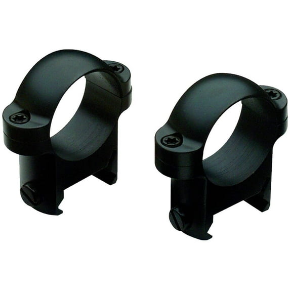 Burris Signature Zee Rings, 30mm High Scope Rings, Weaver, Matte Black - 420587