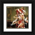 thumbnail image 1 of Burris , Terri 15x15 Black Ornate Wood Framed with Double Matting Museum Art Print Titled - Tower of Flowers, 1 of 4