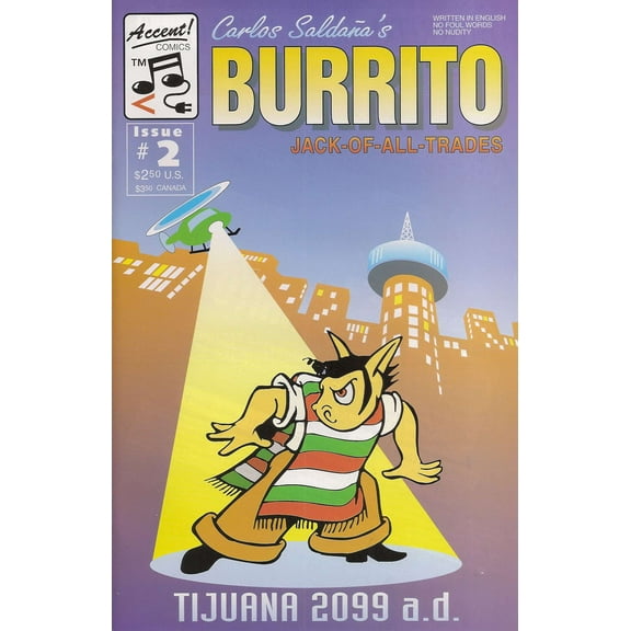 Burrito #2 VF ; Accent Comic Book