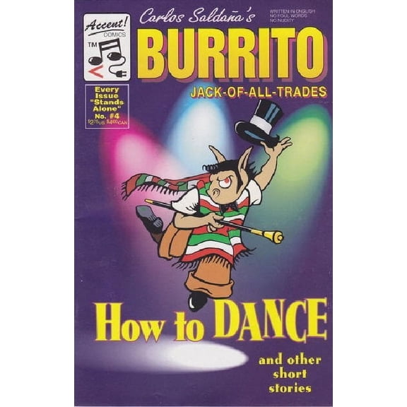 Burrito #4 VF ; Accent Comic Book