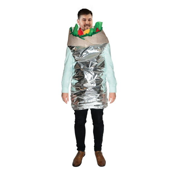 Burrito Costume For Adults | Easy Pull Over Design | Sized To Fit Most Adults