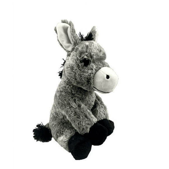 Burrito The Donkey 8 inch Halloween Plush Toy with Removable Spooky Sound ModuleCreepy Eerie Noises & "Happy Halloween" Voice Perfect for Halloween Decor, Trick-or-Treat Gifts & Props