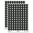 thumbnail image 1 of Burrito Doodle 200+ Round Stickers - Black - Matte Finish - 0.50" Size, 1 of 3