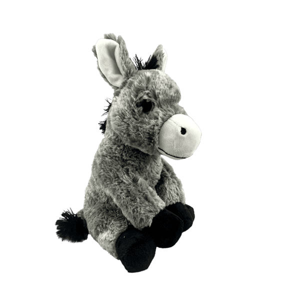 Burrito the Donkey 8 Inch Plush Stuffed Animal Toy, Soft Farm Animal
