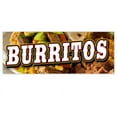 thumbnail image 1 of Burritos 13 oz Vinyl Banner With Metal Grommets, 1 of 5