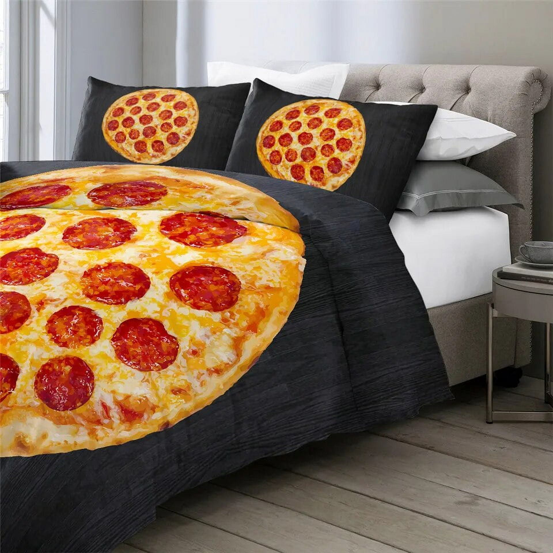 Burritos Duvet Cover Set King Size 3D Print Food Theme Comforter Cover