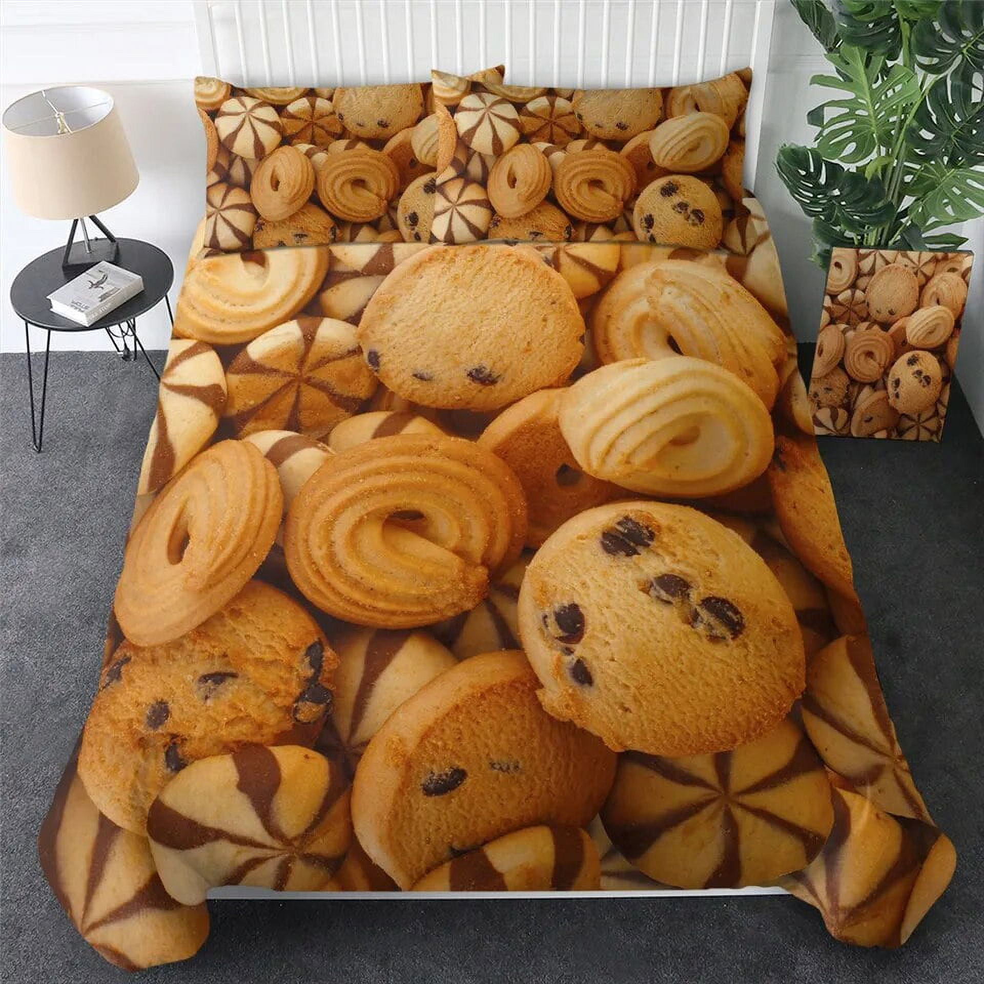 Burritos Duvet Cover Set King Size 3D Print Food Theme Comforter Cover