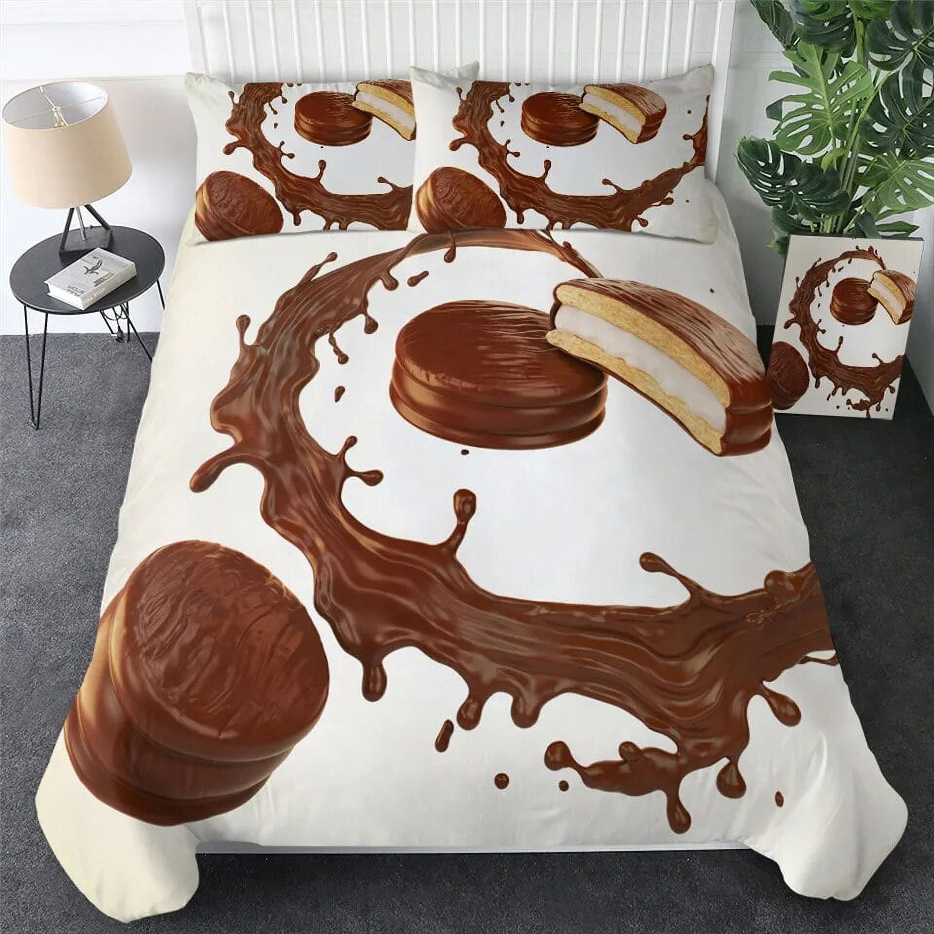 Burritos Duvet Cover Set King Size 3D Print Food Theme Comforter Cover