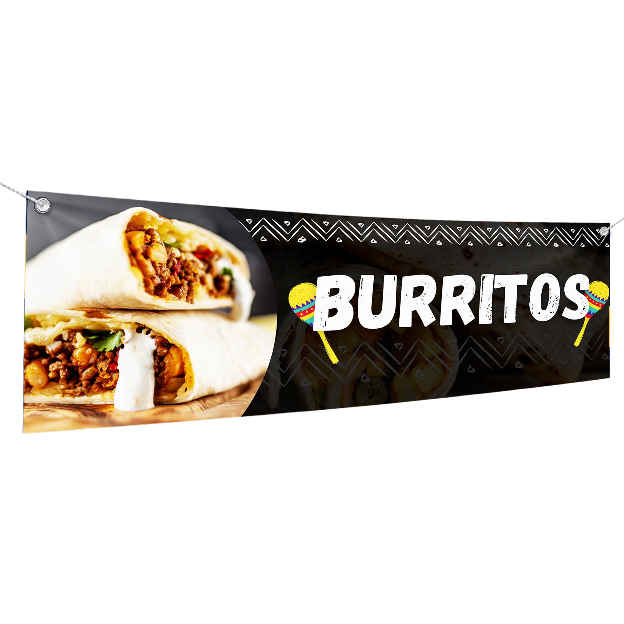 Burritos Large Banners and Signs for Outdoor by DreamControllering ...