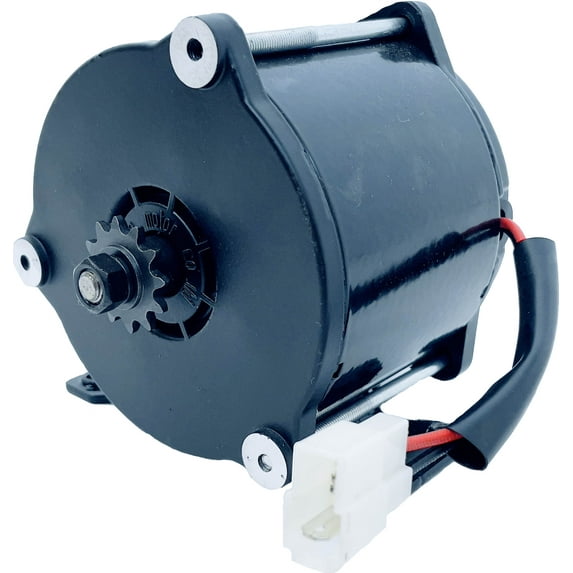 Burromax Motor, 24v 500w 3500 RPM, Neodymium Magnet Electric Motor, for TT250 TT350R Electric Mini Bike, Performance Upgrade, Part #19040