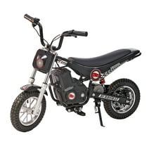 Burromax TT250, 250w 24v, 2 Speeds, 14 mph, up to 150lb Rider, Electric Mini Bike (Black)