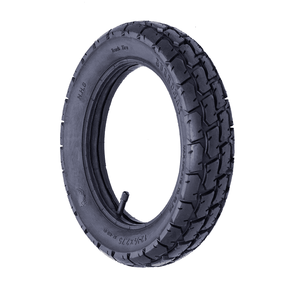 Burromax Track Pavement Tire 12.5x2.75 (12-1/2x2-3/4) & Inner Tube Set for TT250 TT350R TT750R, Razor MX350 MX400 Dirt Rocket, X-Treme X-560, Electric Mini Bikes, Mini Pocket Bike