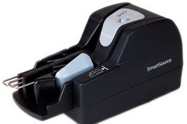 Burroughs Single Pocket Check Scanner – 55 DPM, 100-Item Feeder ...