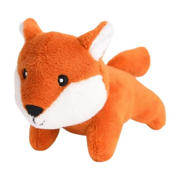 Burrow Interactive Dog Hide And Seek Puppy Colorful Squeak Stuffed Animals Plush Puzzles Tree Holes Raccoons (10cm for fox)