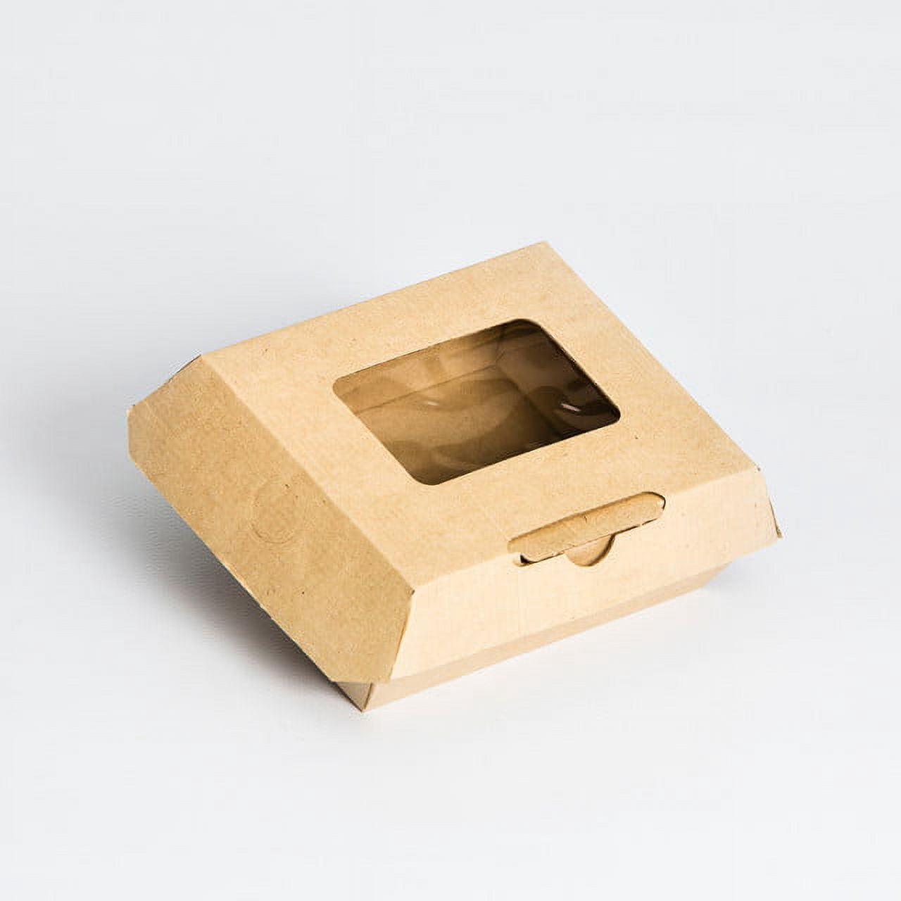 Burrows Paper Eco-Flute Windowed Meal Box, 5