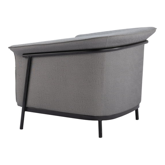 Burry Accent Chair Slate Gray