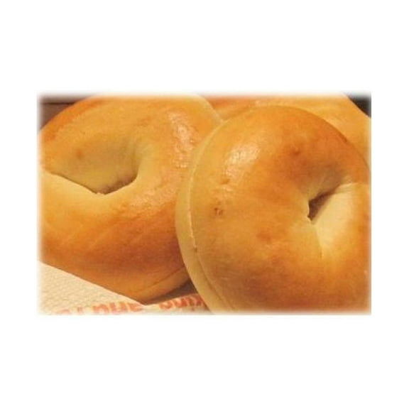 Burry Foodservice Thaw and Sell Sliced Plain Bagel, 4 Ounce 72 per case.