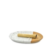 Bursera Oval Plate - Terracotta