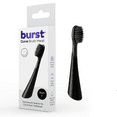 Burst Curve Sonic Toothbrush Replacement Head, Black, 1 Count