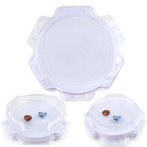 Burst Gyro Arena Disk Exciting Duel Spinning Top Launcher Stadium (White)