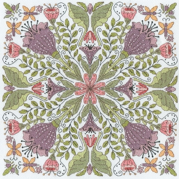 Bothy Threads Bursting Blooms Counted Cross-Stitch Kit