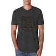thumbnail image 1 of Burt Macklin Parks and Recreation Pop Male Premium Tri Blend T-Shirt, Vintage Black, Medium, 1 of 3