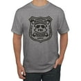 thumbnail image 1 of Burt Macklin Parks and Recreation Pop Men's Graphic T-Shirt, Heather Grey, 5XL, 1 of 3