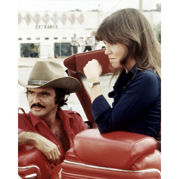 Burt Reynolds And Sally Field In Smokey And The Bandit In Trans Am 24X36 Classic Hollywood Poster