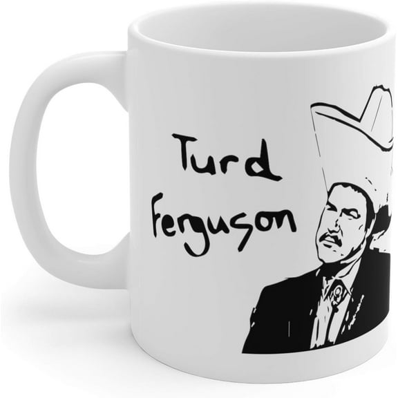 Burt Reynolds Turd Ferguson Celebrity Jeopardy Snl Funny Coffee Mugs