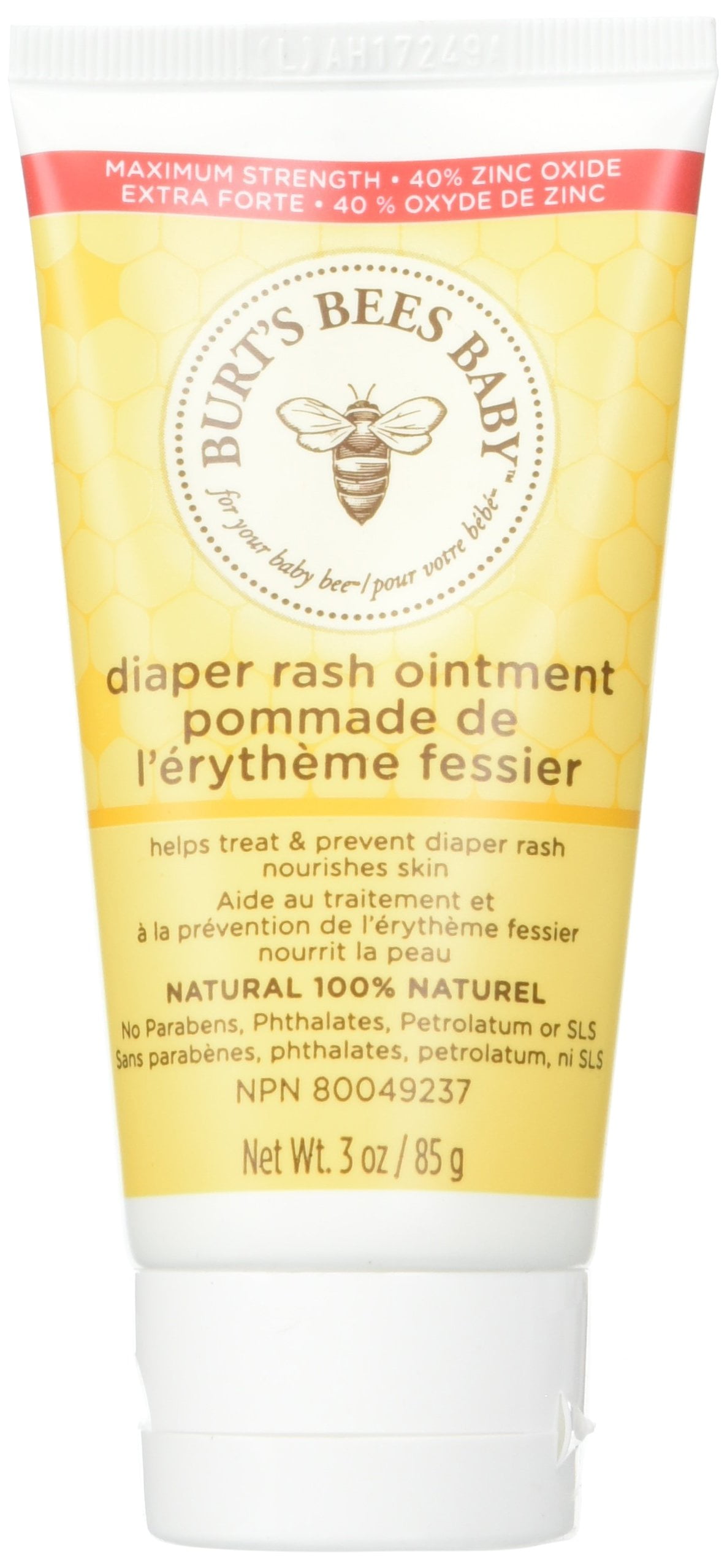 Burt,S Bees Baby Diaper Rash Ointment 3 Oz (Pack Of 3)