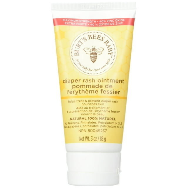 Burt,S Bees Baby Diaper Rash Ointment 3 Oz (Pack Of 3)