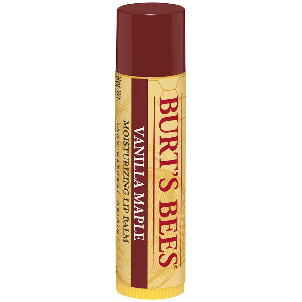 Burt's Bees Lippenbalsam Vanilla Maple – 0,15 Oz (4,25 G), Feuchtigkeitsspendend, Mit Natürlichen Ölen