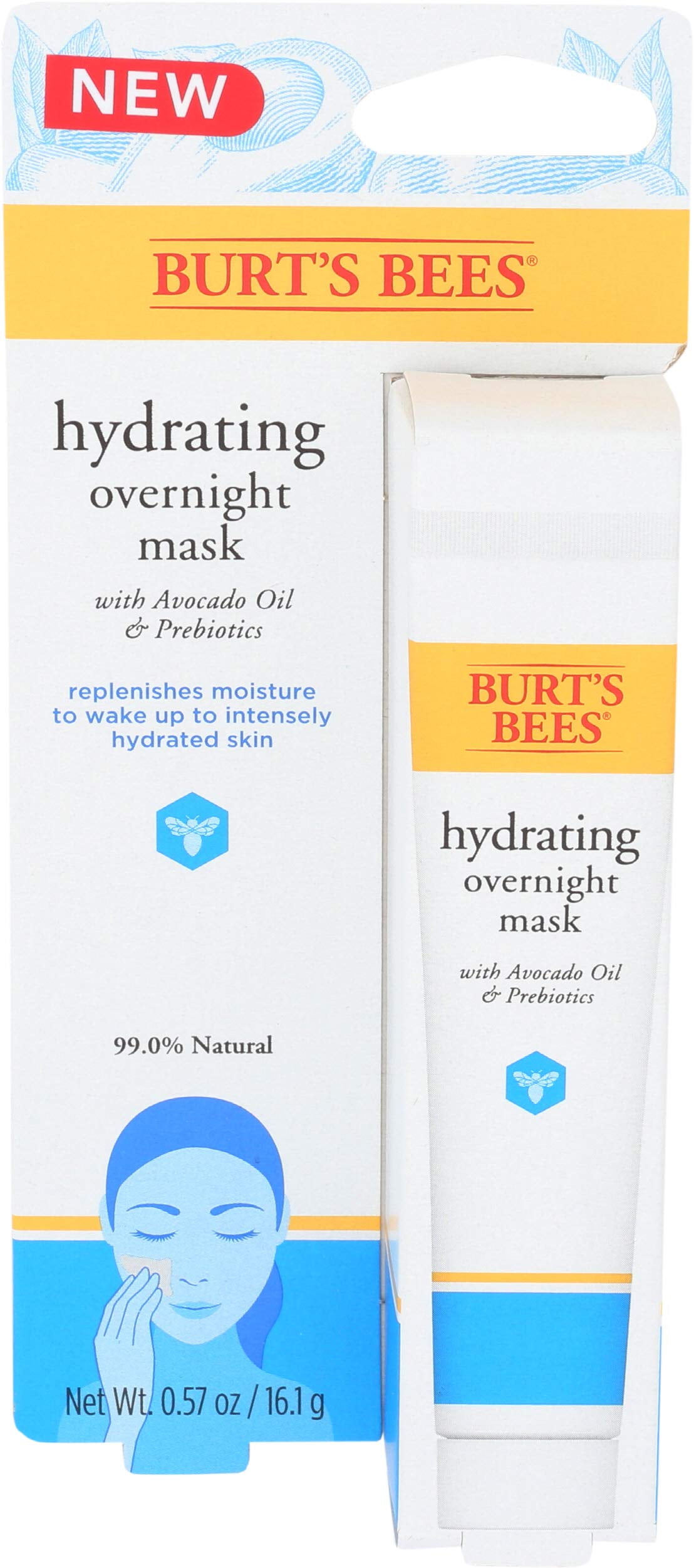 Burt,S Bees Hydrating Overnight Mask By Burts Bees For Unisex 0.57 Oz