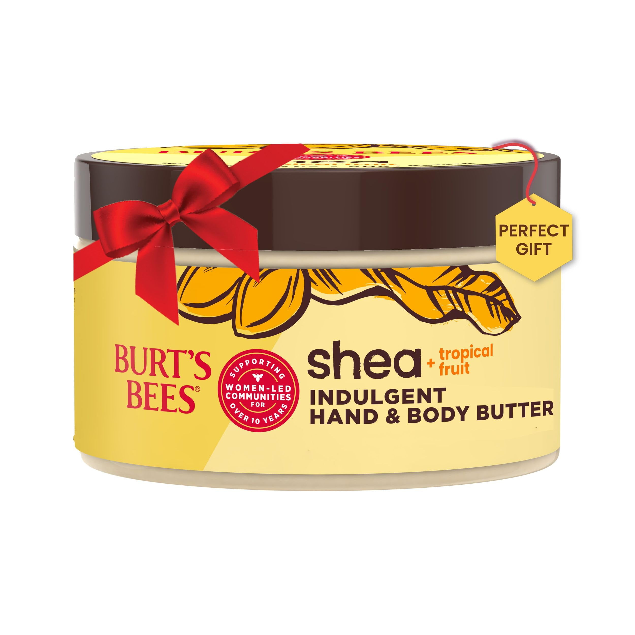 Burt,S Bees Shea + Tropical Fruit Indulgent Hand & Body Butter