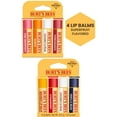 thumbnail image 1 of Burt's Bees 100% Natural Moisturizing Lip Balm, Original AND Burt's Bees 100% Natural Moisturizing Lip Balm, Superfruit - 8 Tubes, 1 of 3
