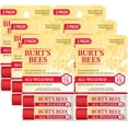 thumbnail image 1 of Burt's Bees® 100% Natural All-Weather SPF15 Moisturizing Lip Balm, Water Resistant, 2 Tubes, Pack of 6, 1 of 8