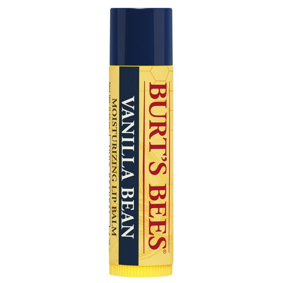 Burt's Bees 100% Natural Moisturizing Lip Balm, Vanilla Bean, 1 Tube
