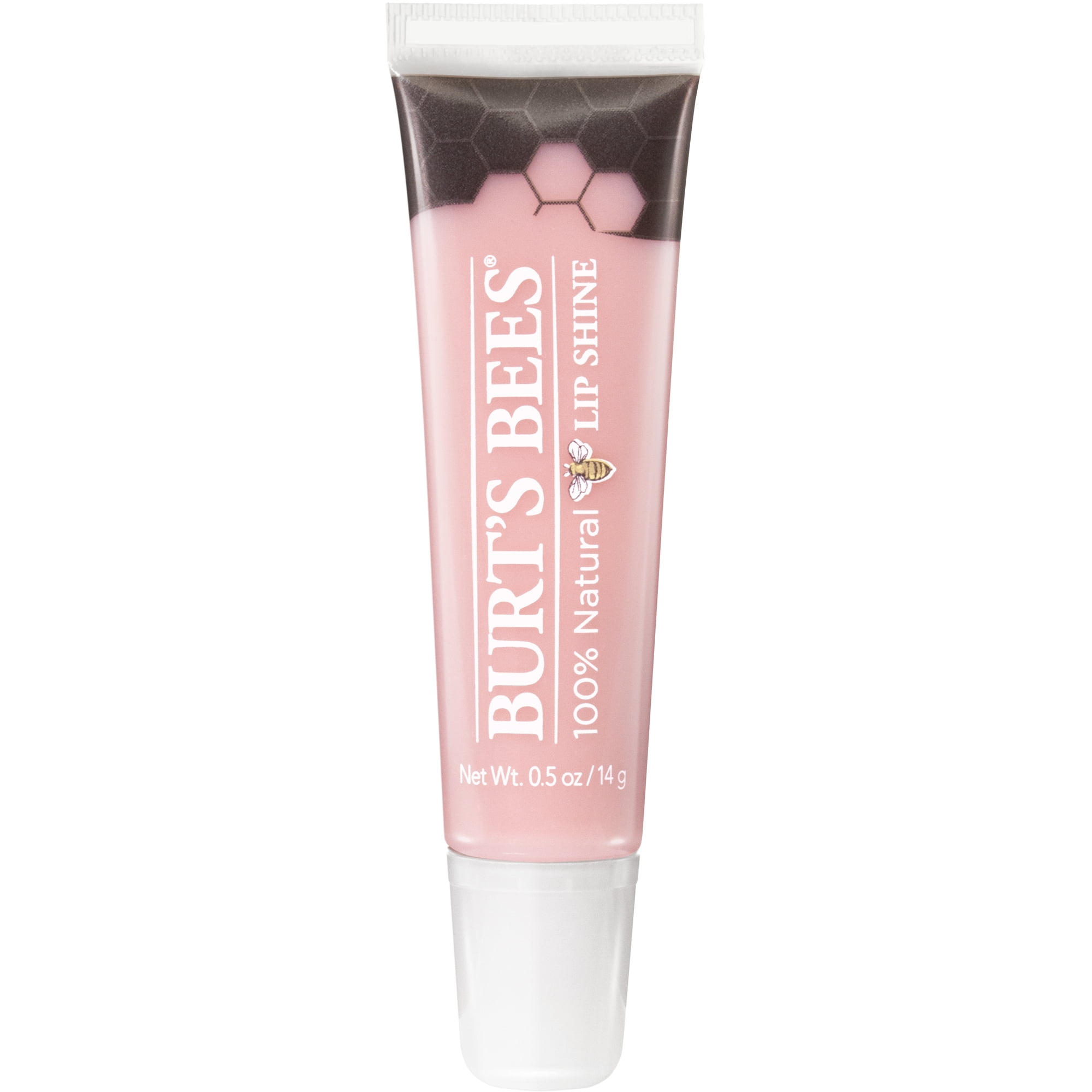 Burt's Bees 100 Natural Moisturizing Lip Shine, Whisper, 0.5 Oz.