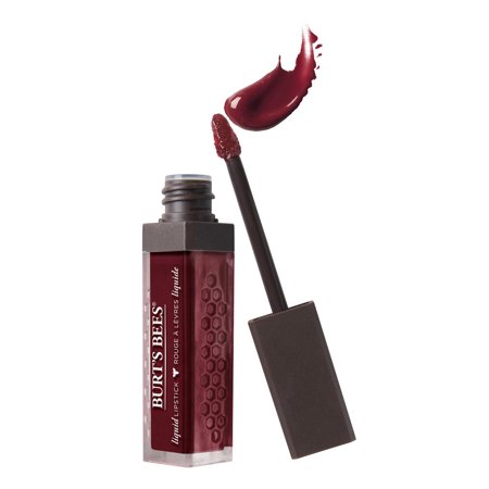 Burt's Bees 100% Natural Moisturizing Liquid Lipstick, Garnet Glacier - 1 Tube