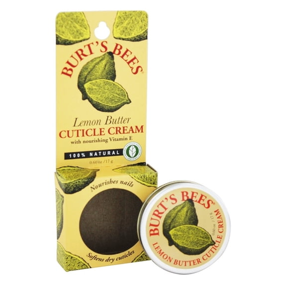 Burt's Bees 100% Natural Origin Lemon Butter Cuticle Cream, 0.6 oz